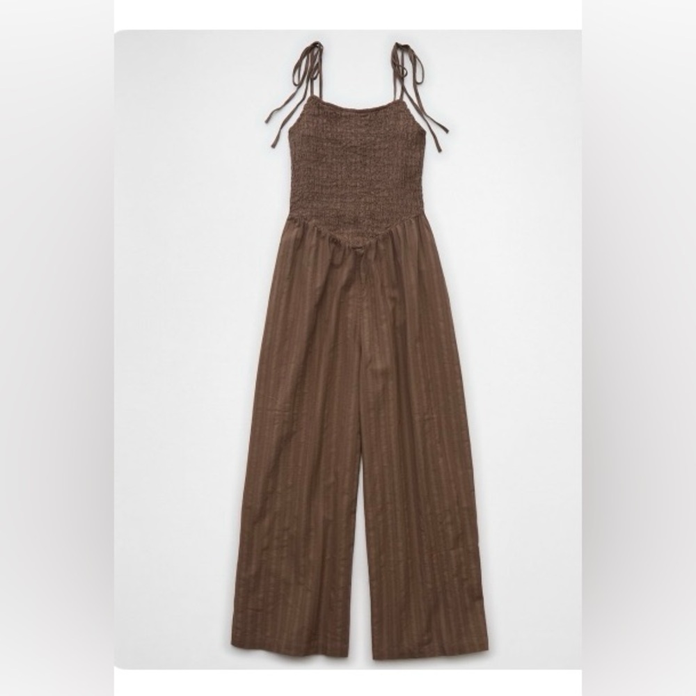 NWT American Eagle Brown Bella Jumpsuit